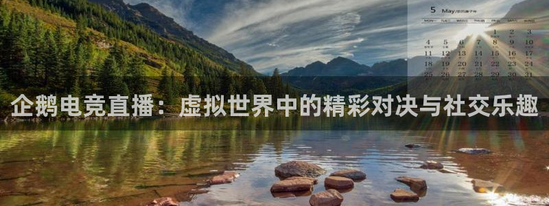 乐竞电竞官网入口：企鹅电竞直播：虚拟世界中的精彩对决与社交乐趣