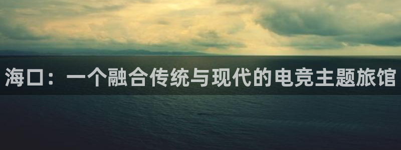 成都乐竞电竞青训基地：海口：一个融合传统与现代的电竞主题旅馆